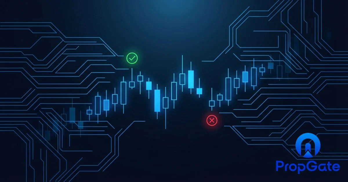 Automaty i EA w prop tradingu 2026 - co wolno, a co jest zakazane